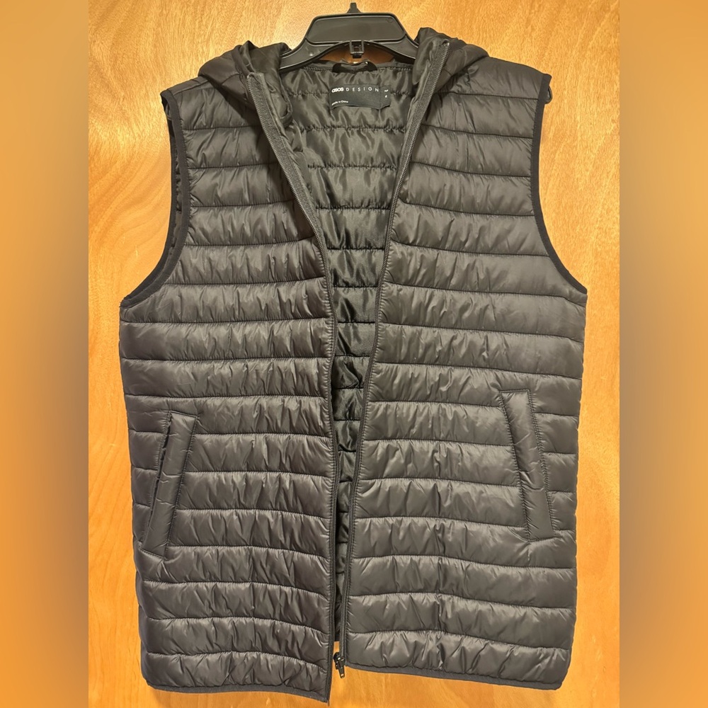 Asos Hooded Vest | Size M Tall